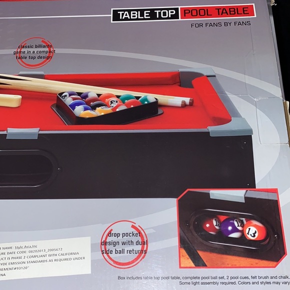 ESPN Table Too Pool Table - Picture 4 of 4